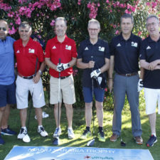 Los periodistas y deportistas ganan en la primera jornada del Manu Sarabia Trophy