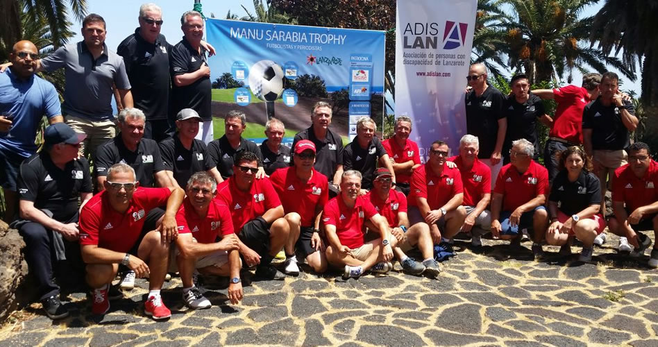 Los periodistas y deportistas ganan en la primera jornada del Manu Sarabia Trophy