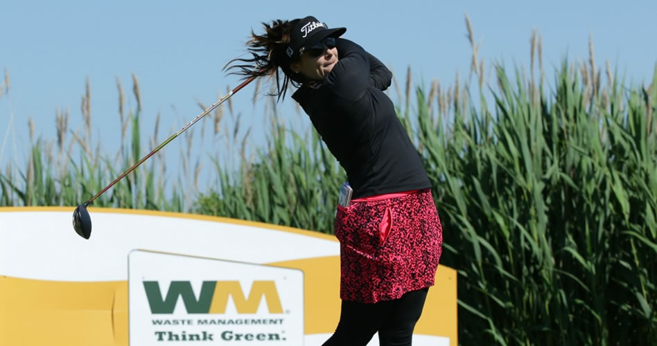 ‘Mariajo’ Uribe saldó bajo par la primera ronda del Manulife LPGA Classic