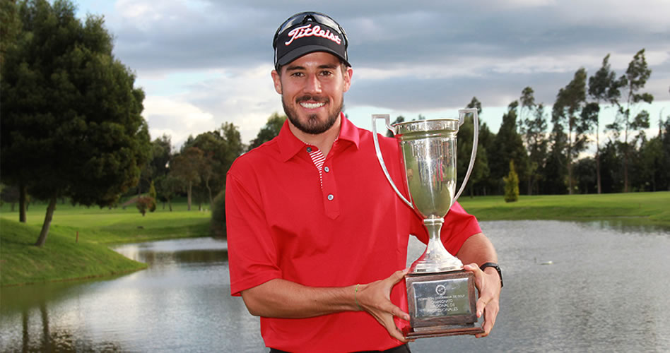 Mateo Gómez levantó el trofeo del Campeonato Nacional de Profesionales 2017