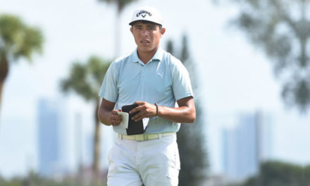 Núñez mantiene un alto nivel para transformarse en el mejor latinoamericano del Lincoln Land Charity Championship