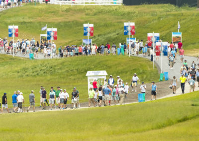 US Open en Erin Hills en su máxima expresión (cortesía USGA)