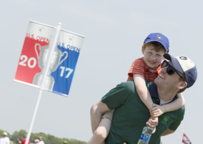 US Open en Erin Hills en su máxima expresión (cortesía USGA)