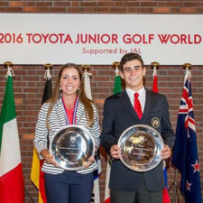 Ganadores de Clasificación Individual del Toyota Junior World Golf Cup