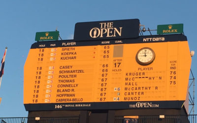 Americanos toman por asalto primeros 18 hoyos en Birkdale