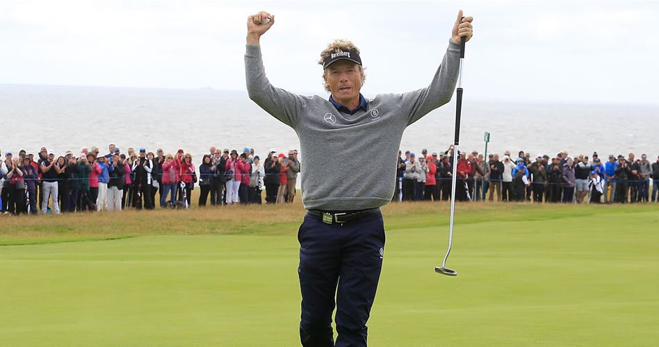 Bernhard Langer conquista el Senior British Open en Royal Porthcawl