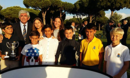 Cuatro golfistas representaron a la base de Lanzarote en el Campeonato de España de Golf