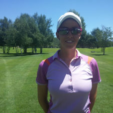 Mireia Prat en el Pro-Am del V Ribeira Sacra International Ladies Open