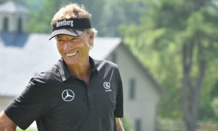 Langer nuevamente se instala en la punta en suspendida jornada en el Senior Players; Franco y Toledo están 29°