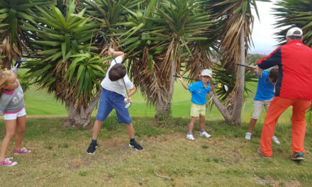 Lanzarote Golf acogió la tercera prueba del Circuito Infantil de Golf de Lanzarote