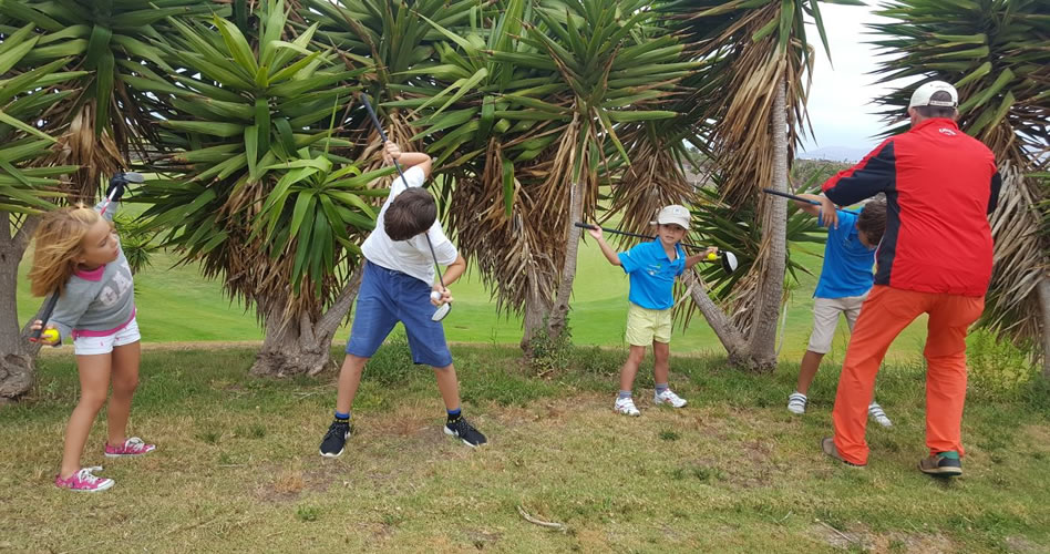 Lanzarote Golf acogió la tercera prueba del Circuito Infantil de Golf de Lanzarote