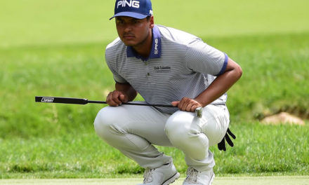 Muñoz contra el mundo. El colombiano aguanta en el liderato y peleará por el triunfo en el Greenbrier