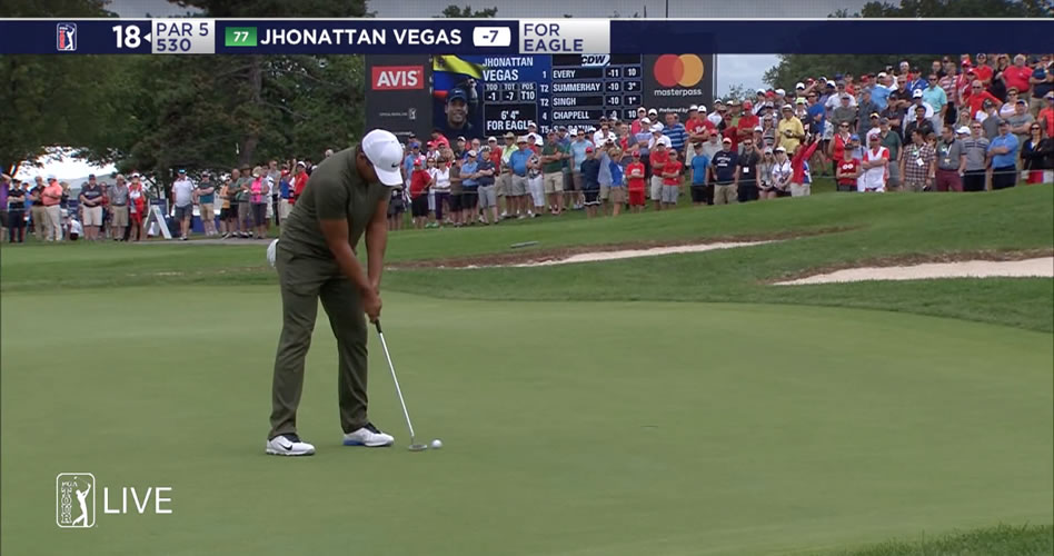 Video, Jhonattan Vegas destacado en el RBC Canadian Open