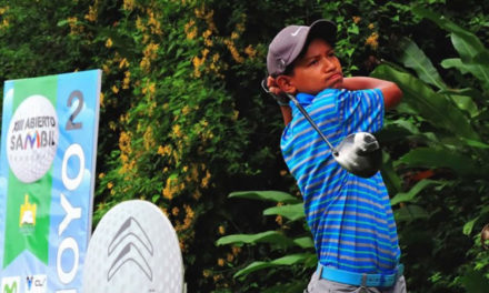 Atleta indígena va con el golf a Juegos Sudamericanos de la Juventud