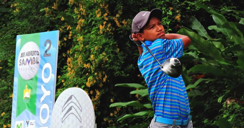 Atleta indígena va con el golf a Juegos Sudamericanos de la Juventud