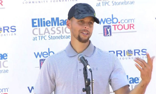 Curry dejó substantiva impresión en el Web.com Tour