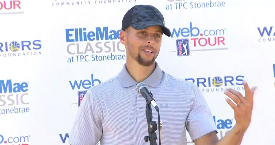 Curry dejó substantiva impresión en el Web.com Tour