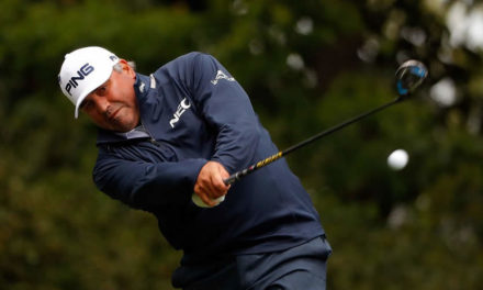 El argentino Angel Cabrera se reencontró con su mejor nivel golfístico