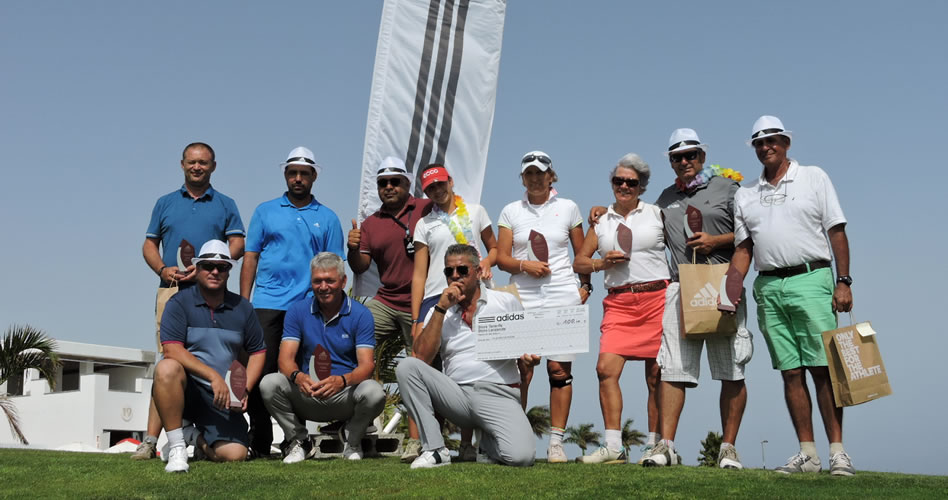 El Torneo Adidas de Golf recibió en Lanzarote Golf a 75 participantes de diversos clubes