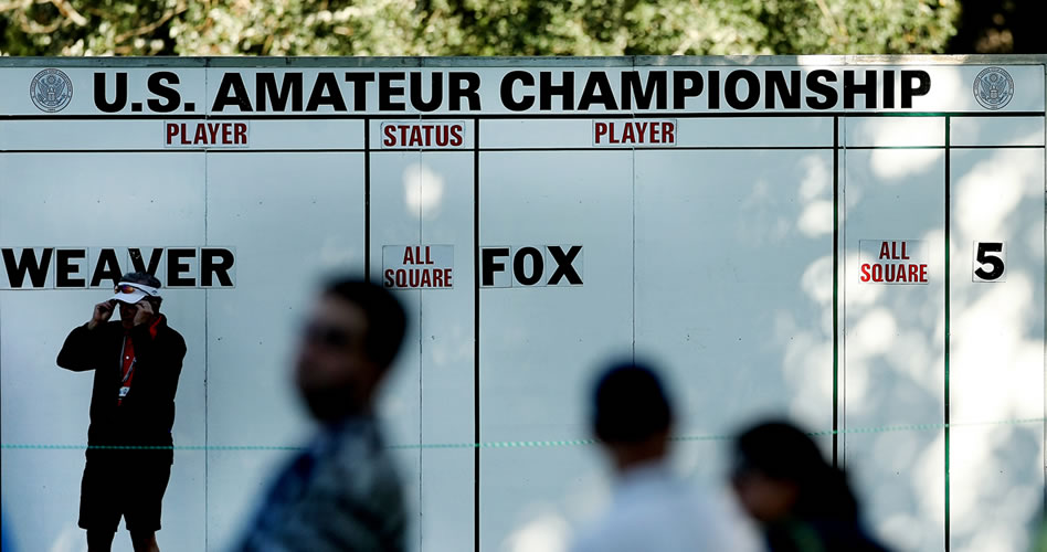 Horarios de salida del 117º US Amateur Championship que se disputará del 14 al 20 de agosto en California