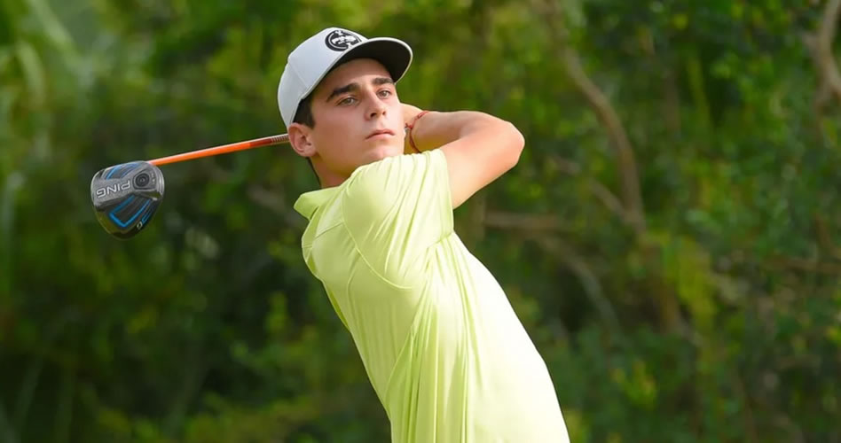 Joaquín Niemann es el único latinoamericano que sigue en carrera en el Western Amateur 2017