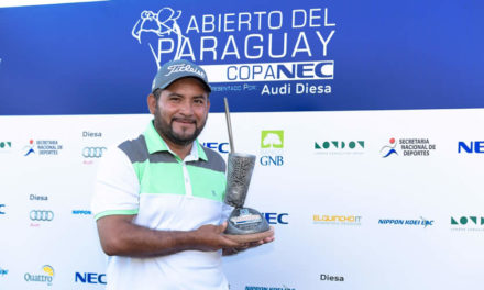 José de Jesús Rodríguez hace historia en el Abierto del Paraguay Copa NEC presentado por Audi Diesa