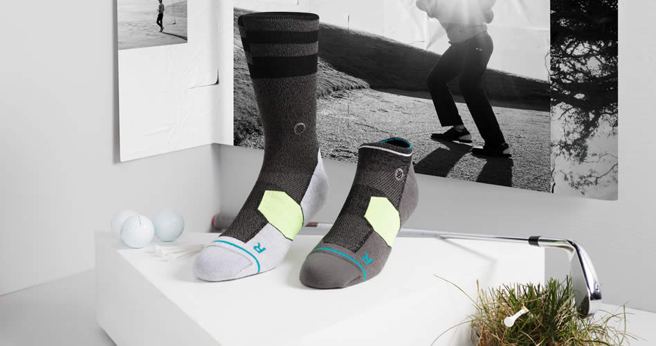 La línea de calcetines de golf de Stance, ya disponible en España