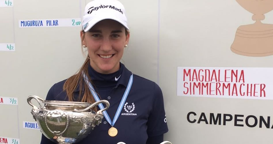 ¡Magdalena Simmermacher Campeona!