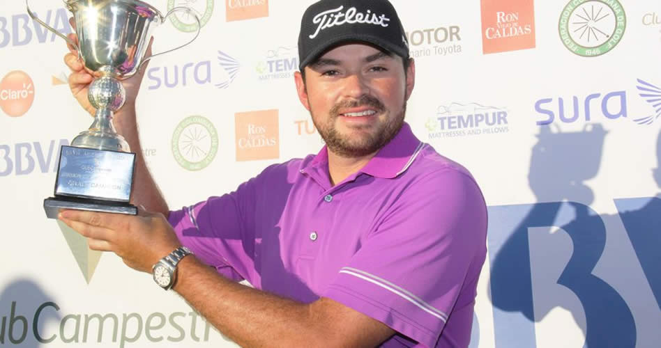 Marcelo Rozo ganó el Abierto de Medellín de golf