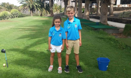 Oscar Schulz y Alejandro Santana, dominaron la IV Prueba del Circuito Infantil de Golf