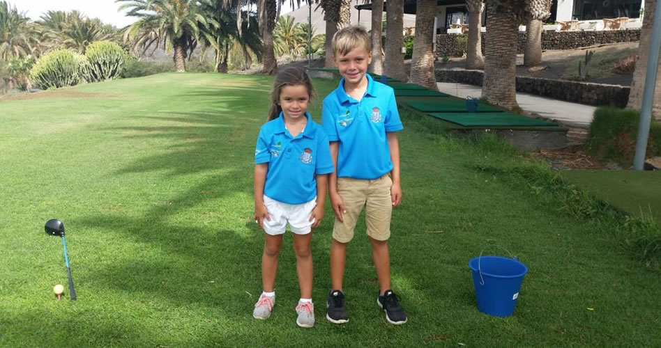 Oscar Schulz y Alejandro Santana, dominaron la IV Prueba del Circuito Infantil de Golf