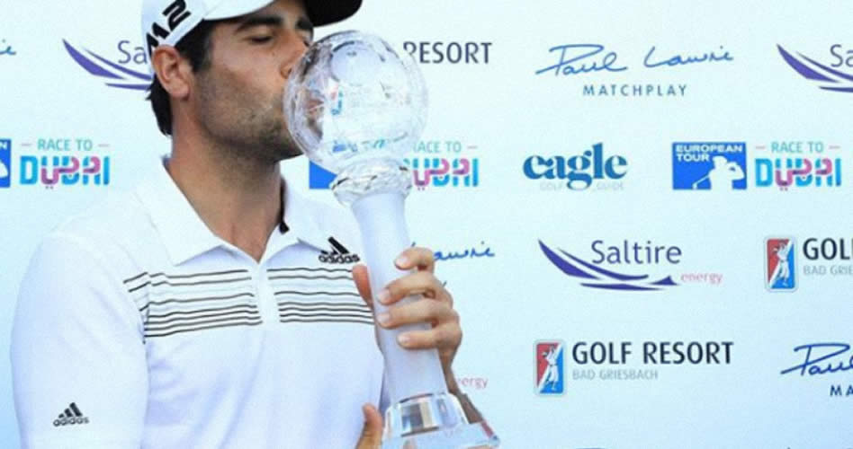Otaegui: “Siempre soñé con estar entre ganadores españoles de torneos como Seve, Sergio y Olazábal”