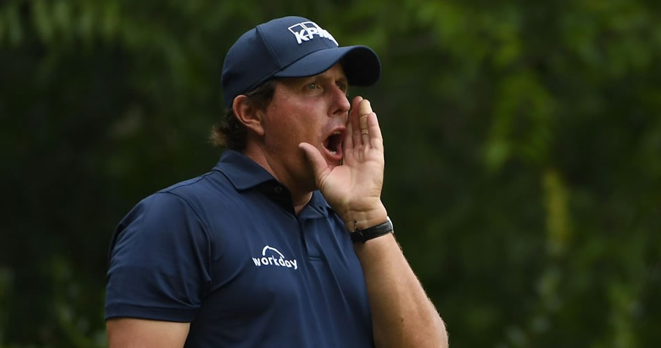 Phil Mickelson vive una situación extraña por primera vez en 22 años