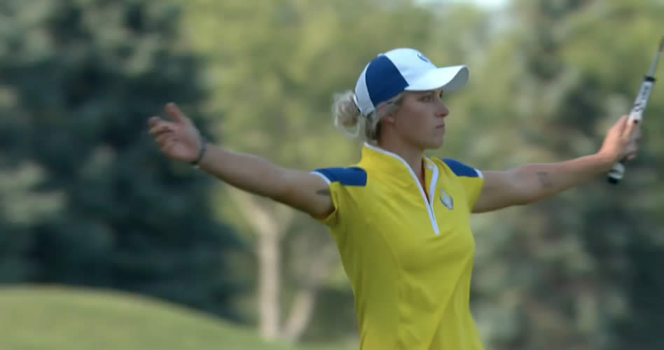 Solheim Cup: Resumen del fourballs entre Ciganda y Reid Vs. Lincicome y Lang