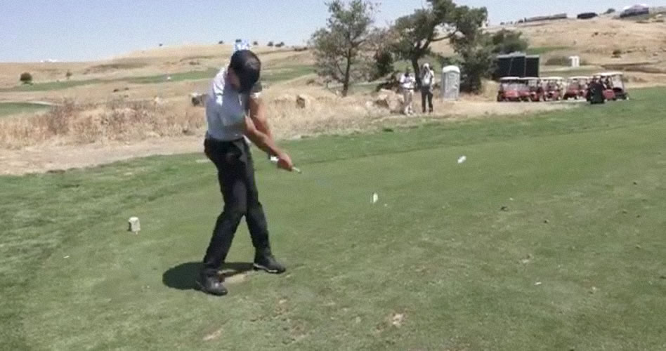 Video, Stephen Curry practicando en para el Ellie Mae Classic