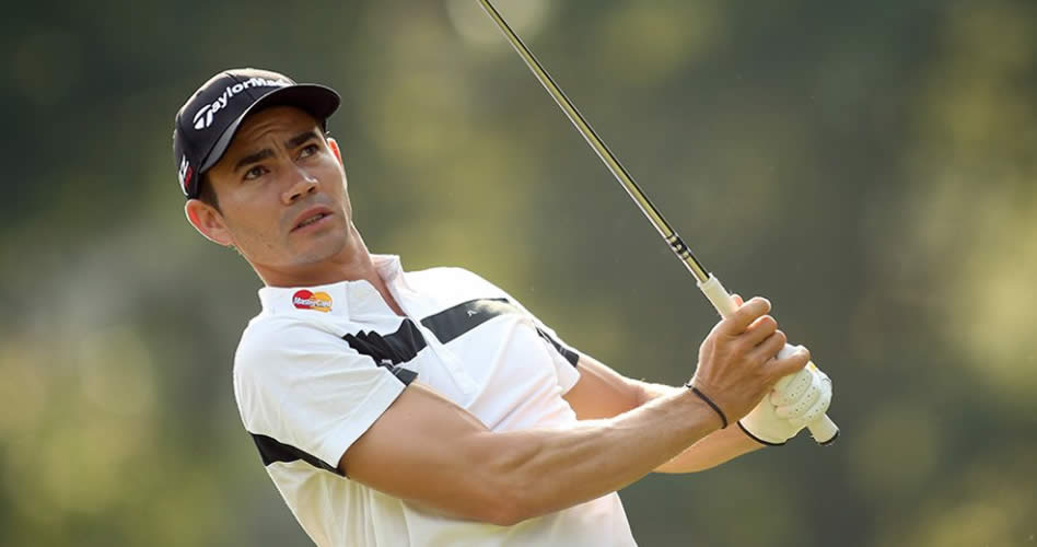 Villegas consigue gran ronda de 65 y escala al décimo octavo puesto en el Wyndham Championship