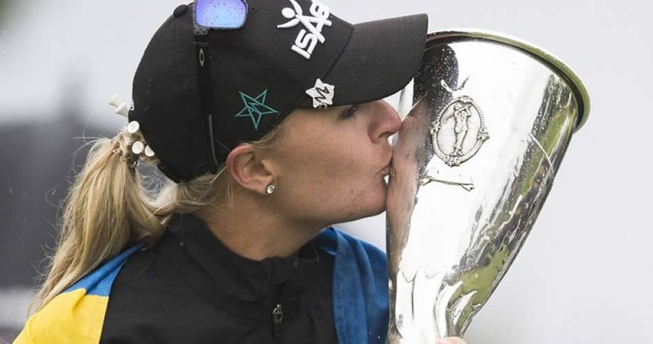Anna Nordqvist consigue un triunfo histórico en el Evian Championship