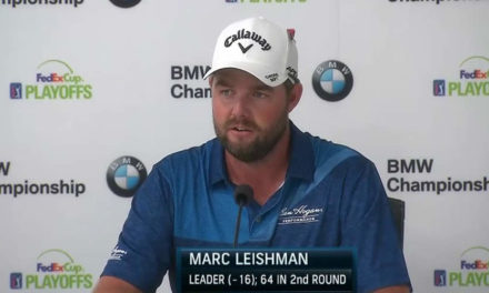 Australiano Leishman se despega con 18 por jugar en el BMW Championship