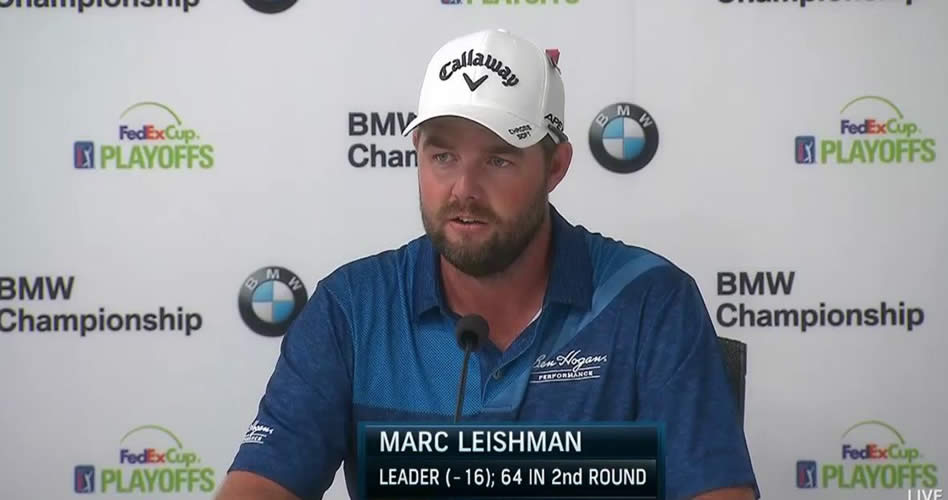 Australiano Leishman se despega con 18 por jugar en el BMW Championship