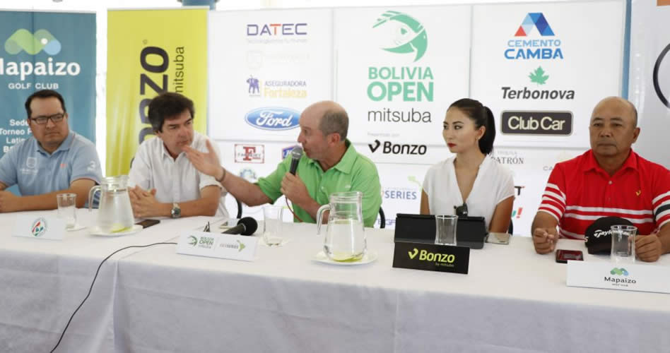 Calidad y distinción en la Conferencia de Prensa del Bolivia Open Mitsuba