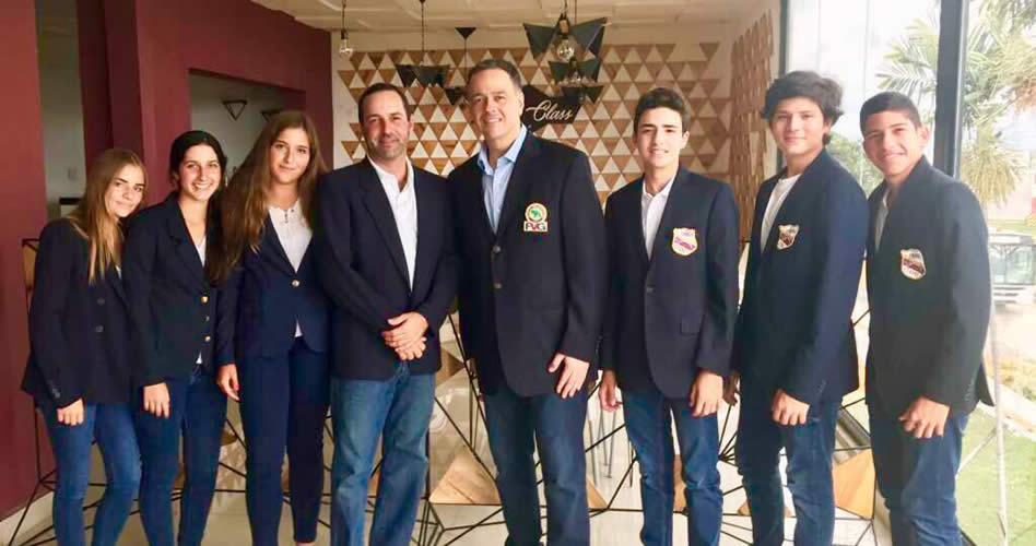 Delegación Venezolana parte al Sudamericano Prejuvenil de golf en Quito