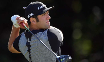 Jon Rahm, líder tras el turno matutino de la segunda ronda del Dell Technologies Championship