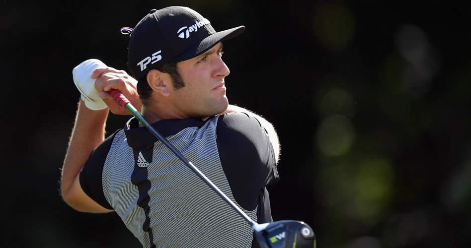 Jon Rahm, líder tras el turno matutino de la segunda ronda del Dell Technologies Championship