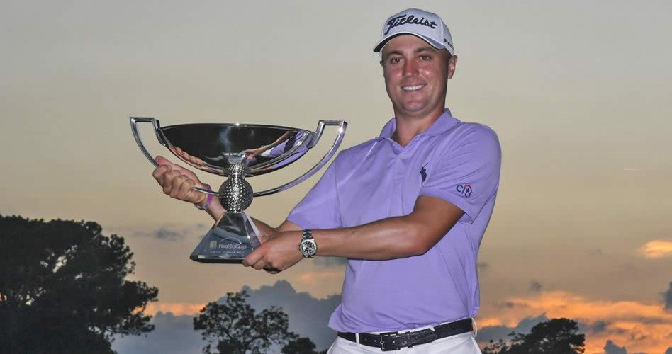 Justin Thomas se quedó con la FedExCup