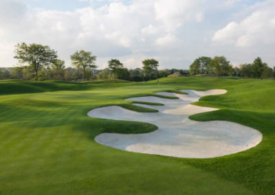 Liberty National Golf Club en imágenes (cortesía Stan Badz y Chris Condon / PGA Tour / Getty Images)