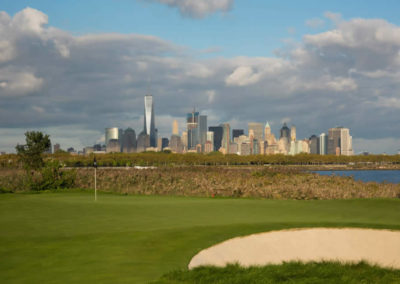 Liberty National Golf Club en imágenes (cortesía Stan Badz y Chris Condon / PGA Tour / Getty Images)