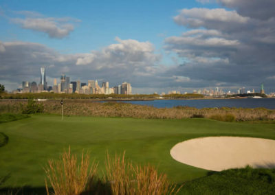 Liberty National Golf Club en imágenes (cortesía Stan Badz y Chris Condon / PGA Tour / Getty Images)