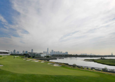 Liberty National Golf Club en imágenes (cortesía Stan Badz y Chris Condon / PGA Tour / Getty Images)