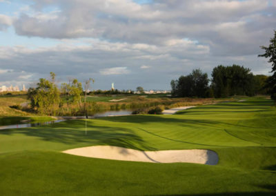 Liberty National Golf Club en imágenes (cortesía Stan Badz y Chris Condon / PGA Tour / Getty Images)