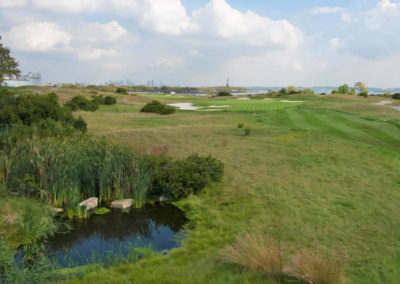 Liberty National Golf Club en imágenes (cortesía Stan Badz y Chris Condon / PGA Tour / Getty Images)